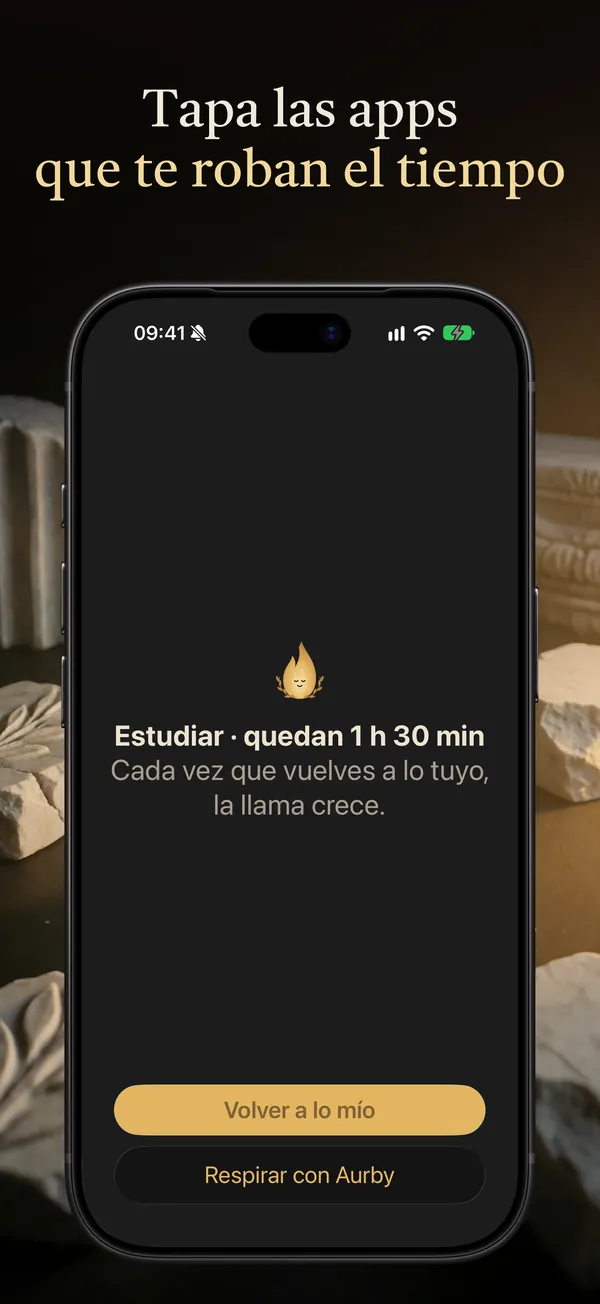 El escudo de Kovenant tapando una app durante un bloqueo